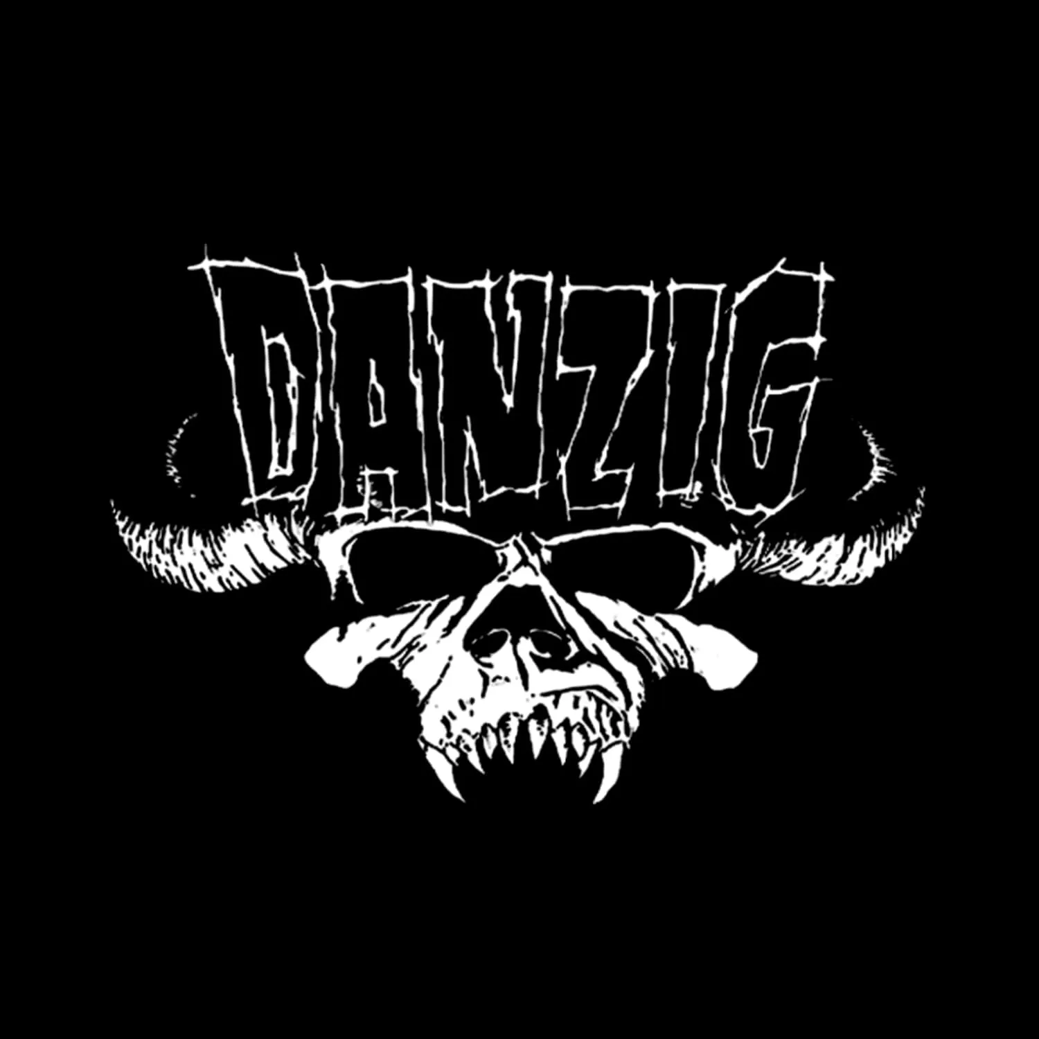 Danzig Skelly Logo Mens Short Sleeve T Shirt 90s Metal Band Vintage Style Graphic Tees
