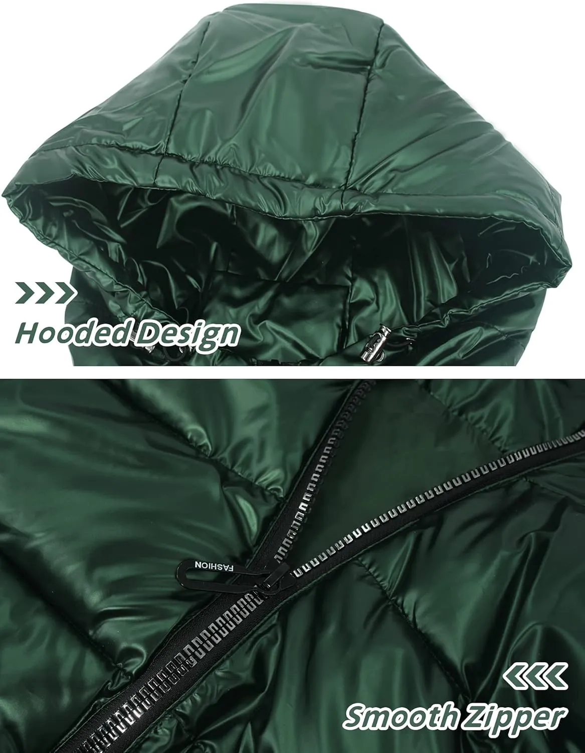 Happy Cherry Kids Down Jacket Hooded Vest Winter Jacket for Boys Hoodies Padded Jackets Girls Outwear Coat 3-14 Years
