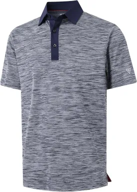 M MAELREG Golf Shirts for Men Dry Fit Short Sleeve Casual Performance Moisture Wicking Heather Pique Collared Polo Shirts