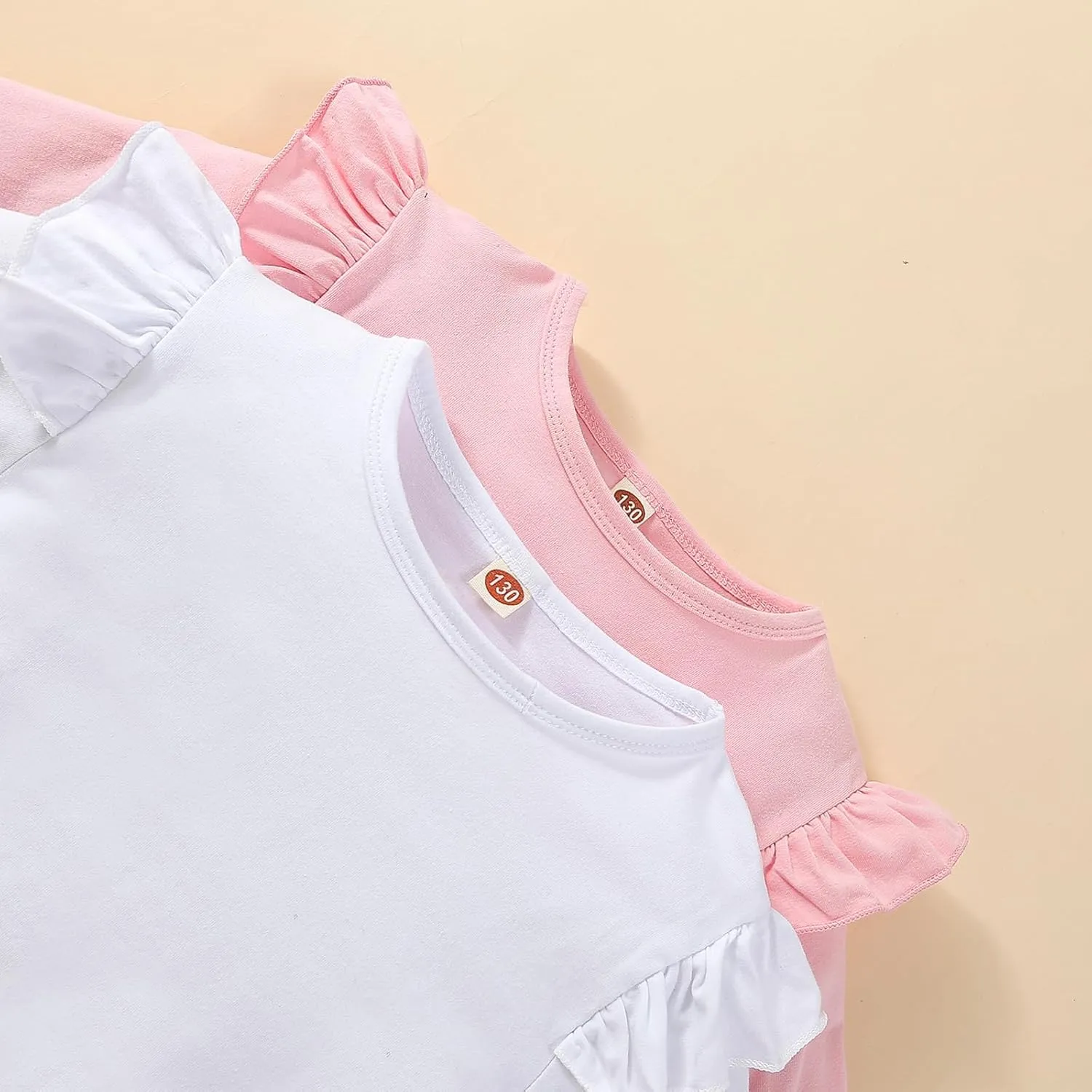 Toddler Kids Baby Girl Outfits Princess Vest Long Sleeve Shirt Top