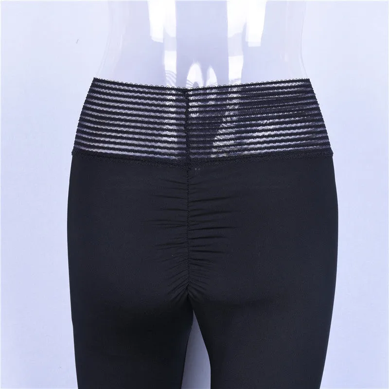 VenusFox sexy high waist push up workout leggings