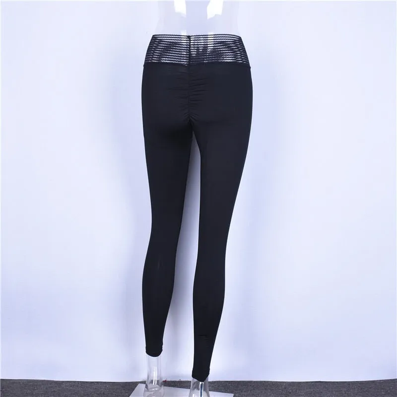VenusFox sexy high waist push up workout leggings