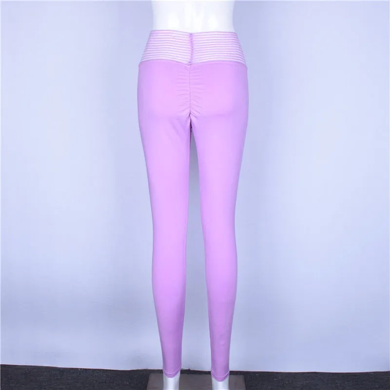 VenusFox sexy high waist push up workout leggings